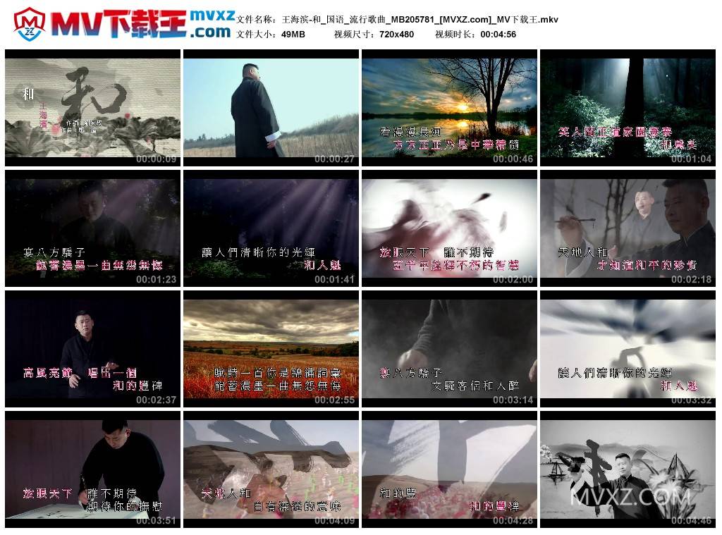 王海滨-和_国语_流行歌曲_MB205781